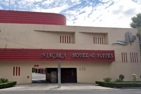 Hotel y Suites Niágara en Benito Juárez, CDMX